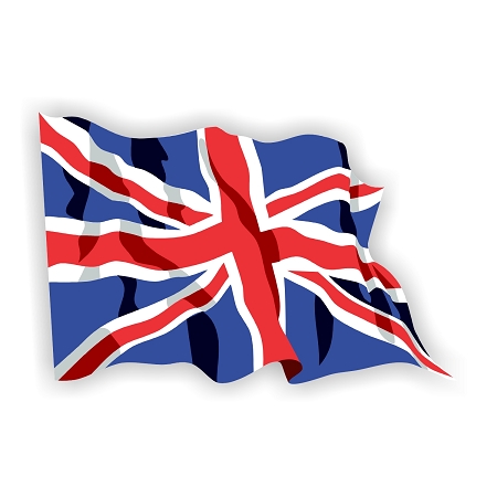 450x450 England Flag Clipart Heart