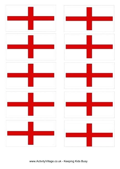 460x650 Flag Of England Coloring