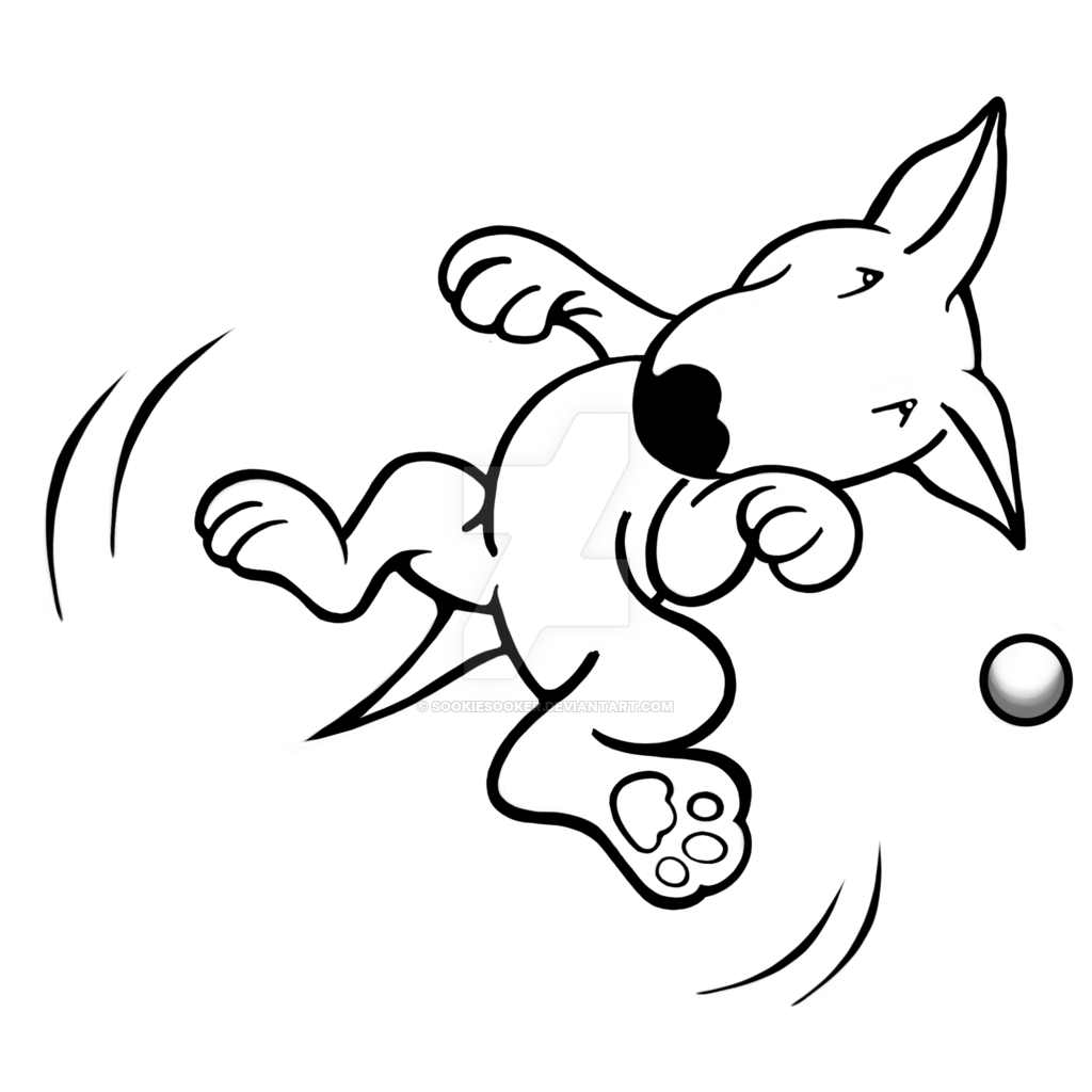 1024x1024 Flying English Bull Terrier