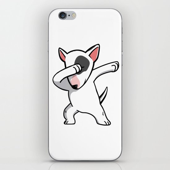550x550 Funny Dabbing English Bull Terrier Dog Dab Dance Iphone Skin