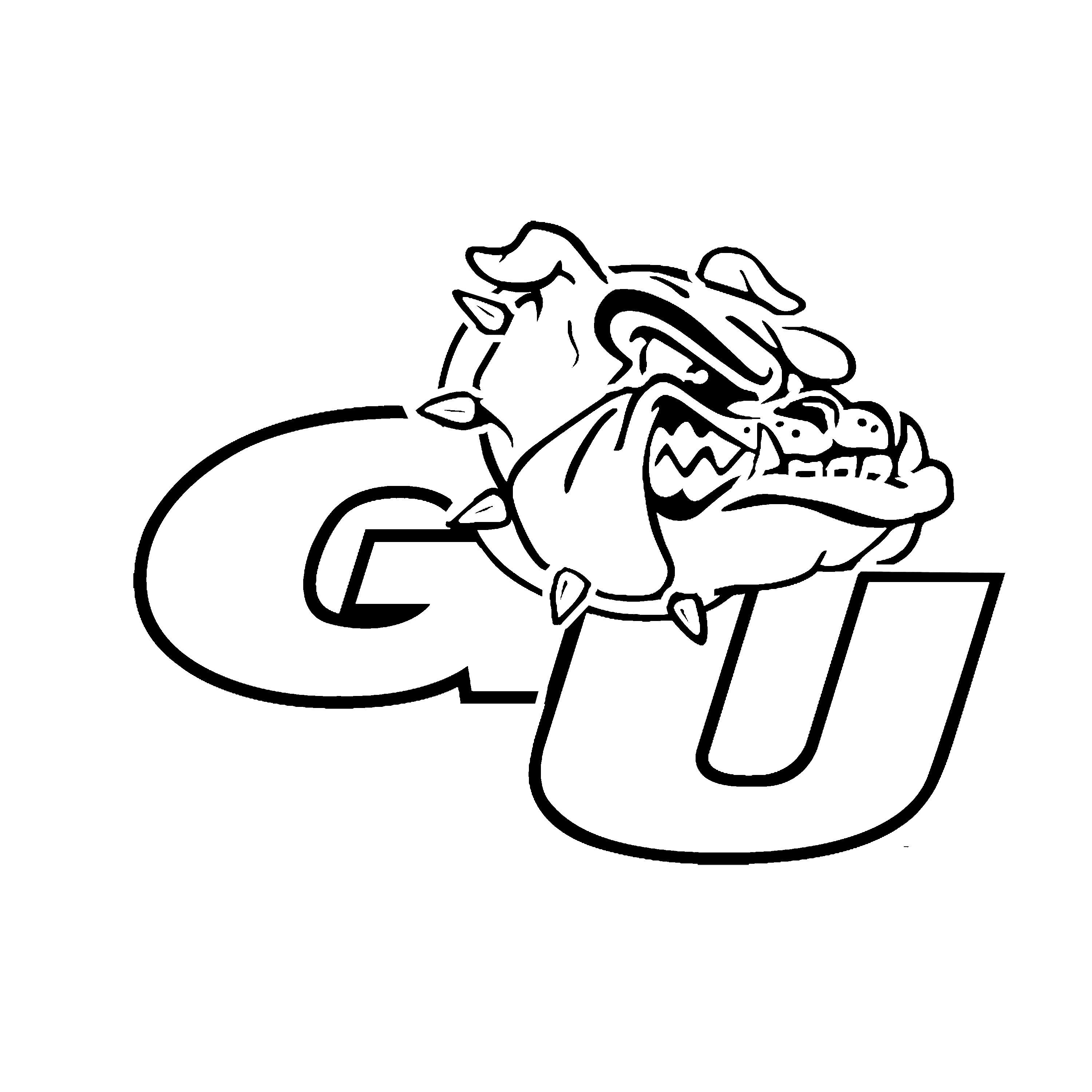 3000x3000 English Bulldog Coloring Pages Print Free Georgia Puppy Uga