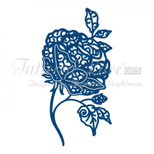500x500 Tattered Lace Die Large English Rose