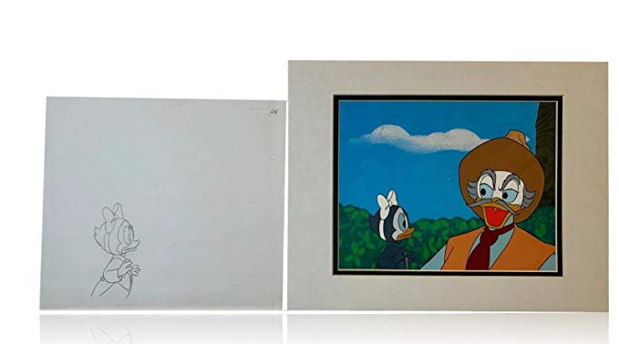 679x378 Ducktales Original Production Sketch Drawing Cel Coa Disney