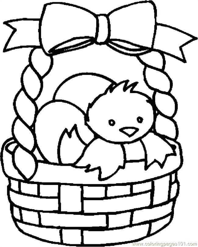 650x812 Easter Basket Drawing Draw So Cute Simple Easter Basket Drawing