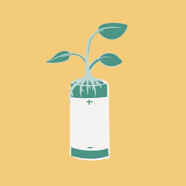 626x626 hand drawing illustration set of environment sustainable vector