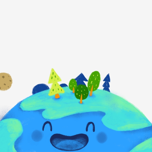 640x640 Cartoon Drawing Of A Happy Laughing Earth Happy Laughing Earth