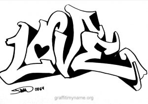 300x210 Easy Graffiti Drawings Words