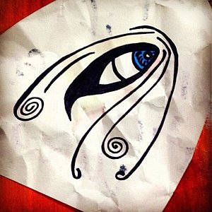 300x300 Doodle Drawings Art Mobile Prints