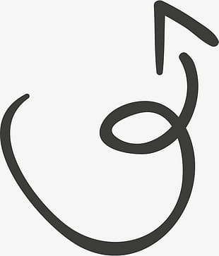 310x363 Hand Drawn Curved Arrow Free Graphics Uihere