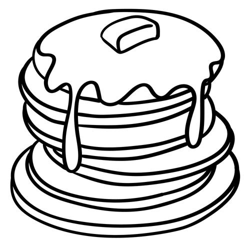 490x490 Pancake Vector