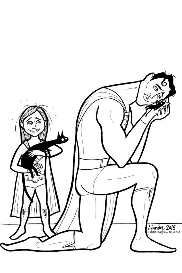 735x1102 Mom's Coloring Book Shows Little Boys That Emotion Doesn't Equal