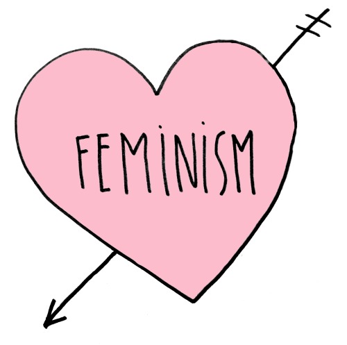 500x497 drawing cute equality heart pink lgbtq feminist feminism