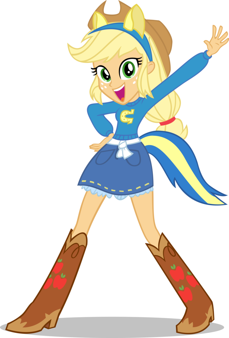 735x1086 Applejack Drawing Equestria Girl, Picture