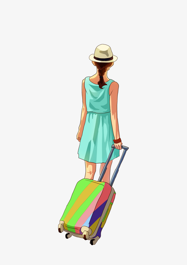 650x920 Girl Suitcase Spring Equinox Image