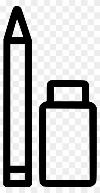 320x619 Pen Pencile Eraser Erase Clip Transparent