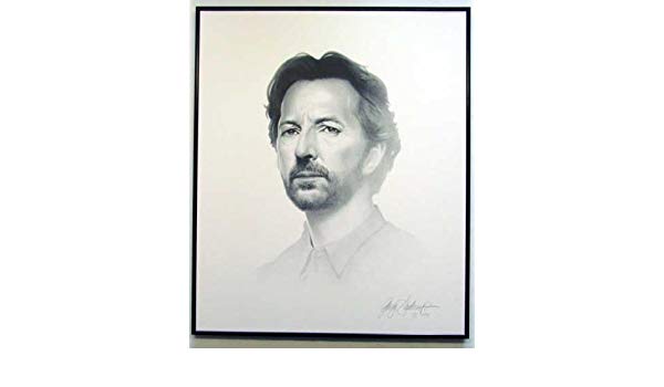 600x350 Eric Claptoncharcoal Print Framed Kitchen Home