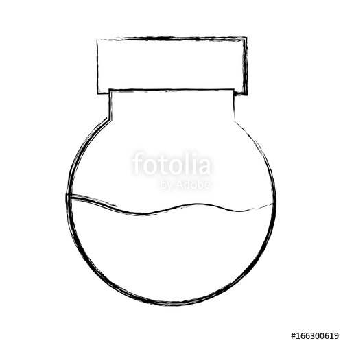 500x500 figure erlenmeyer flask to scientific experiment lab stock image