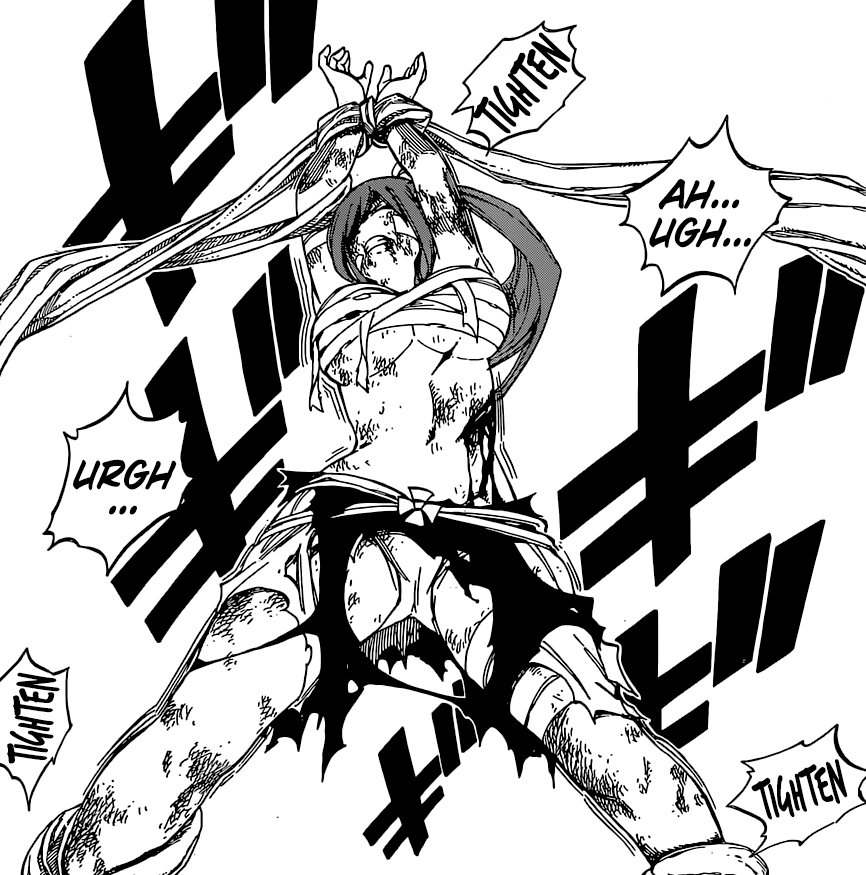 866x875 Erza Tie Up Daily Anime Art