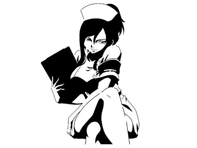 628x472 Nurse Erza Scarlet Stencil