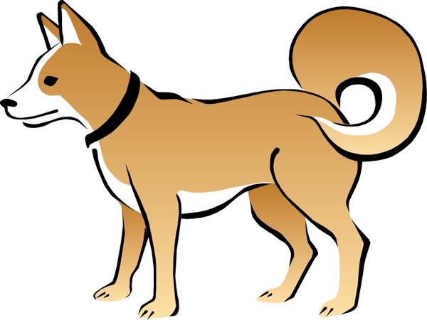 600x450 Eskimo Dog Free Vector In Open Office Drawing