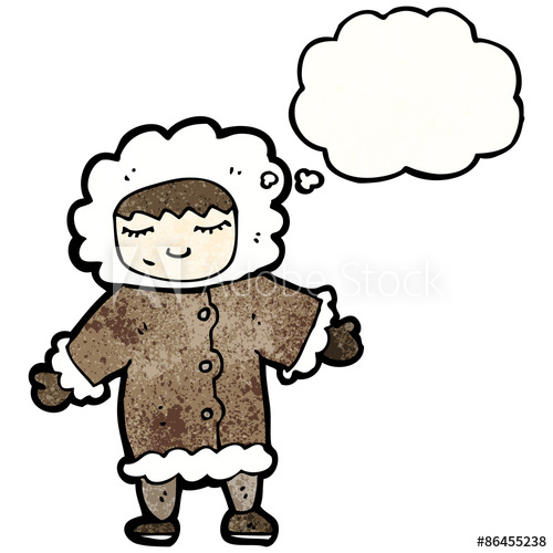 500x500 Cartoon Eskimo