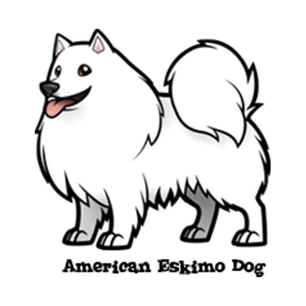 630x630 Check Out This Awesome 'american Eskimo Dog' Design