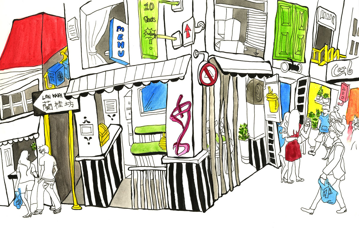 1200x764 Watercolour Illustrations For Esl Magazine On Student Show