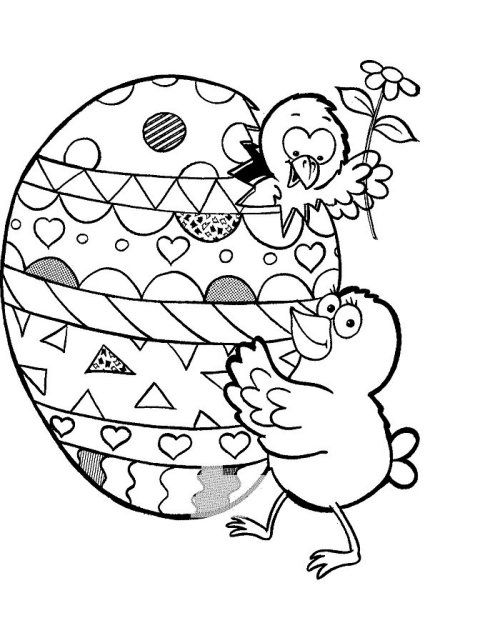 500x623 Easter Colouring Pictures Learningenglish Esl Easter Easter