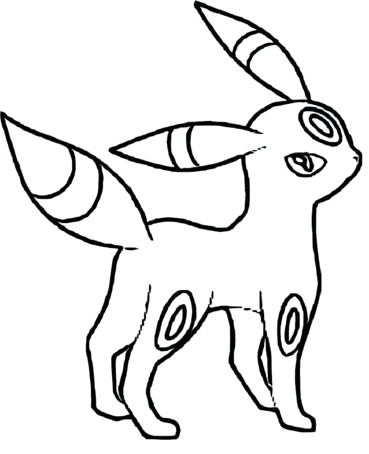 750x922 Umbreon Coloring Pages Coloring Pages Stunning Timely