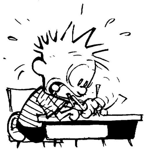 500x517 drawing calvin and hobbes essay essay on wisdom teeth