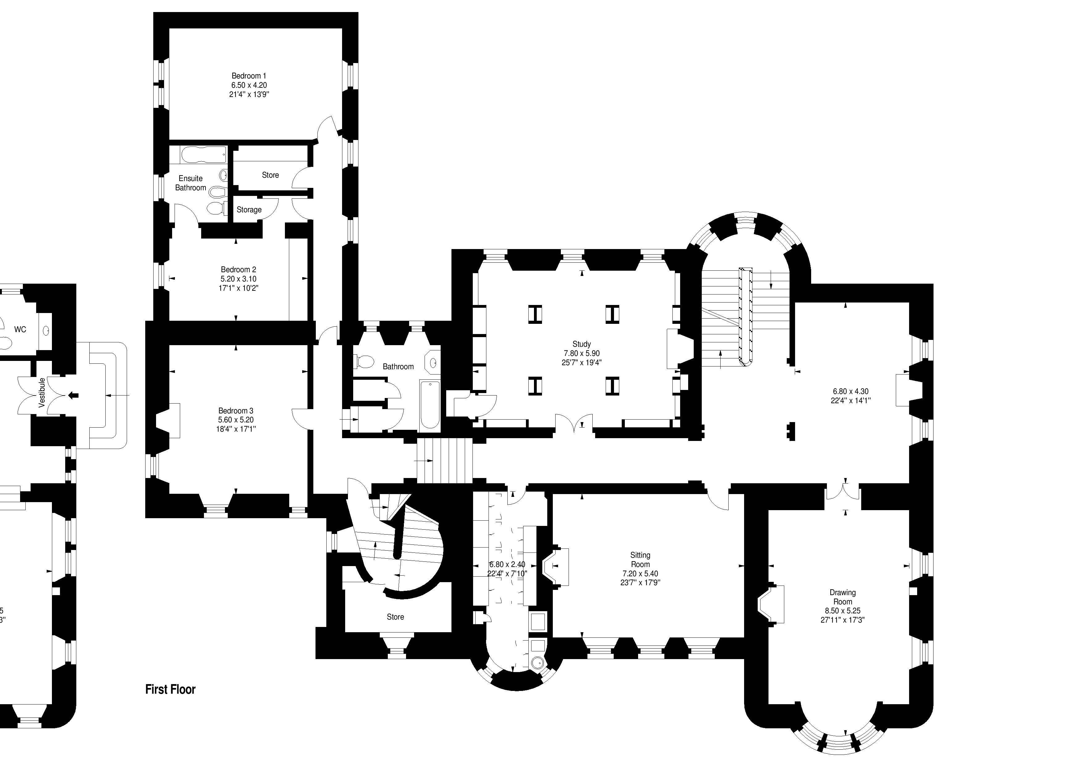 3508x2479 Savills Tower Of Lethendy, Meikleour, Perthshire