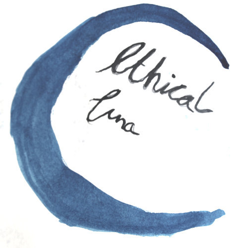 500x500 ethical luna print canvas bag and matching produce bag etsy