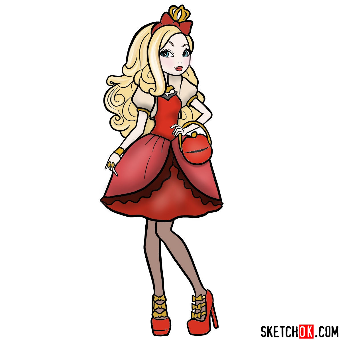 1200x1200 How To Draw Apple White