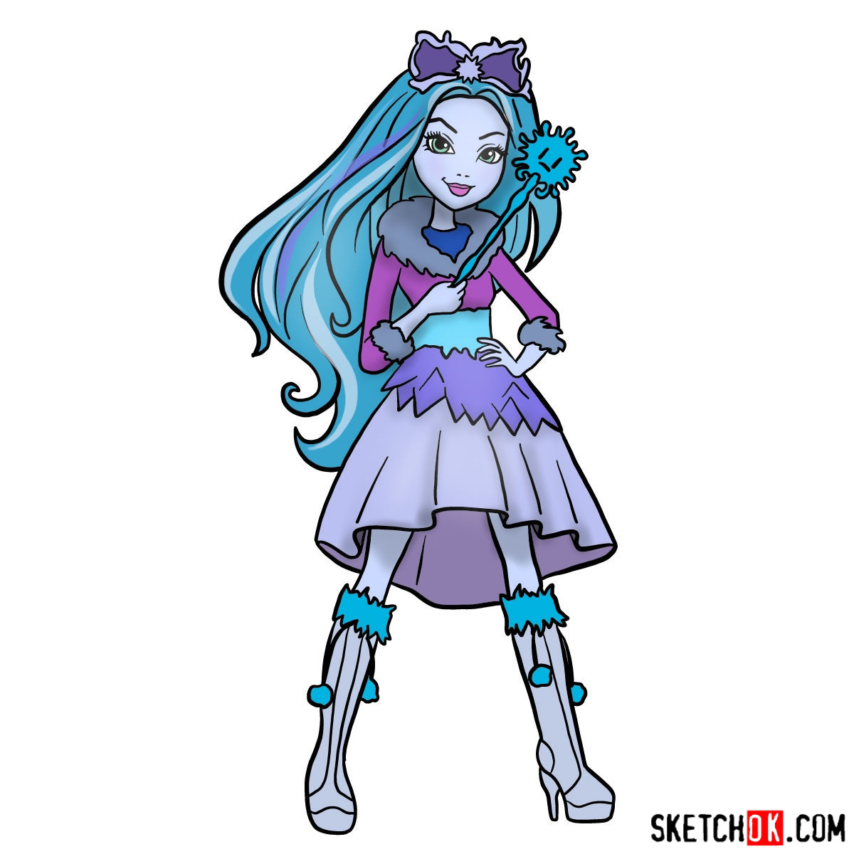 1200x1200 How To Draw Crystal Winter