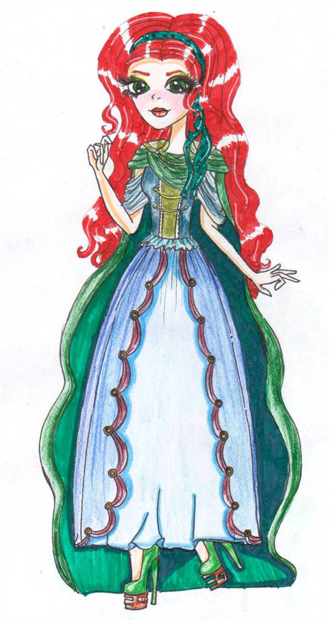 650x1228 Request Ever After High Oc Lady Vivienne Lakely
