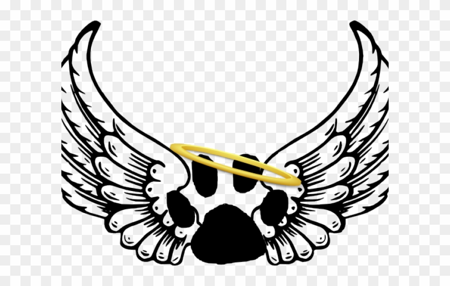 880x560 Halo Clipart Wings