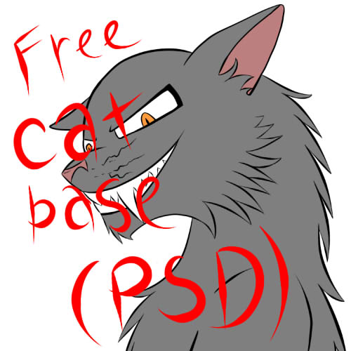 500x500 Evil Cat Base