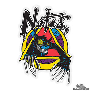 300x300 santa cruz natas evil cat skateboard sticker ebay