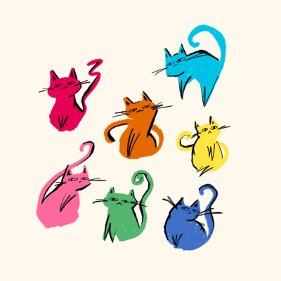 400x400 Slightly Evil Cats Tumblr