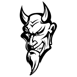 300x300 Devil Car Stickers And Decals