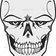 190x190 Evil Demon Skull Drawings Free Image
