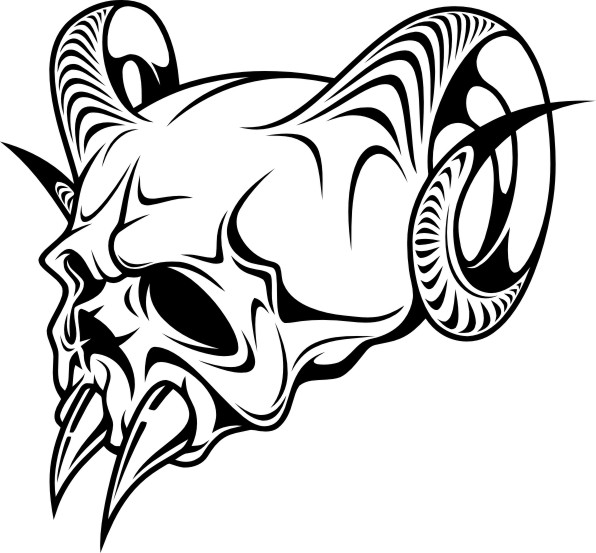 596x553 Horror Demon Or Evil Skull Amee House