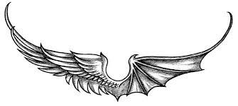 335x150 Angel Devil Wings