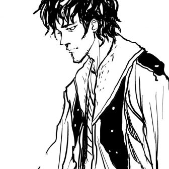 336x336 Anime Guy Drawing Demon Cute Of Black Emo Hair An Iydunetwork