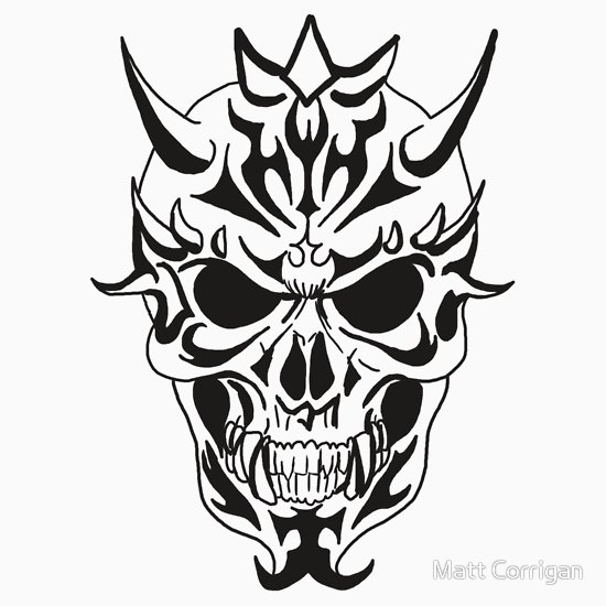 550x550 Evil Dog Drawing