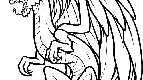 500x280 Dragon Coloring Pages Dragon Face Coloring