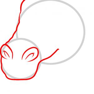 302x302 Draw An Evil Dragon, Step