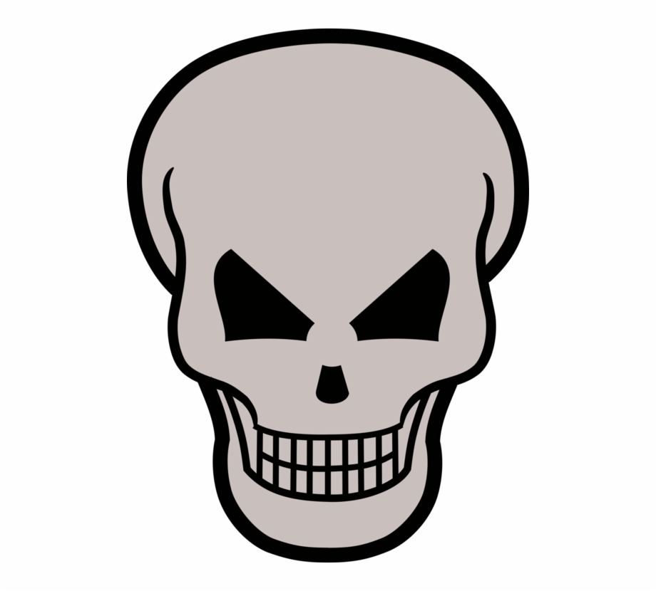 920x830 Evil Transparent Skull Crossbones