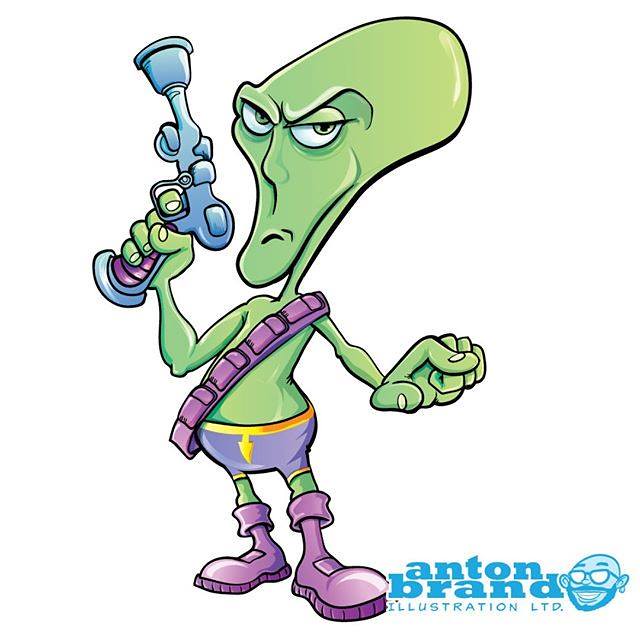 640x640 Cartoon Evil Alien