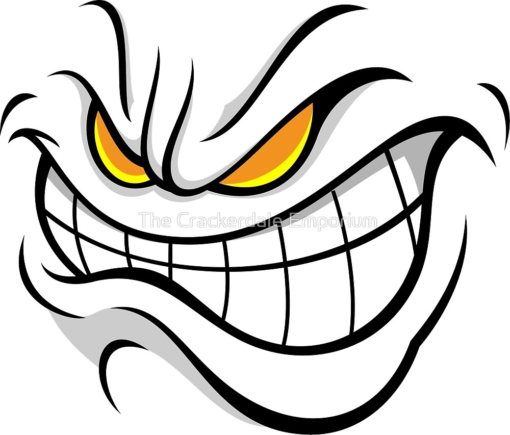 1000x853 Halloween Evil Face